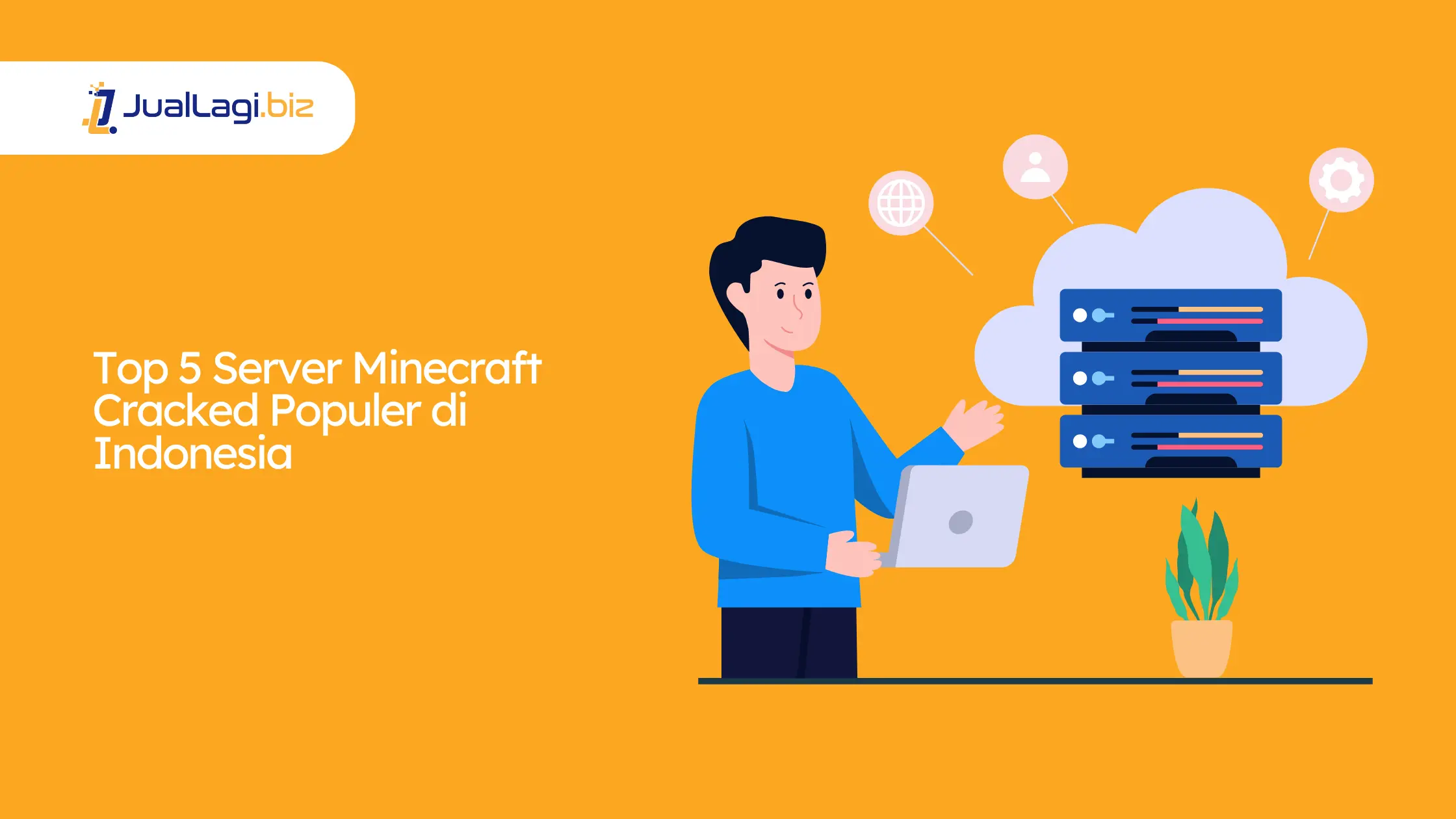 Top 5 Server Minecraft Cracked Populer di Indonesia by Market Juallagi Biz
